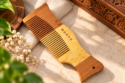 Classic Wooden Hair & Beard Comb