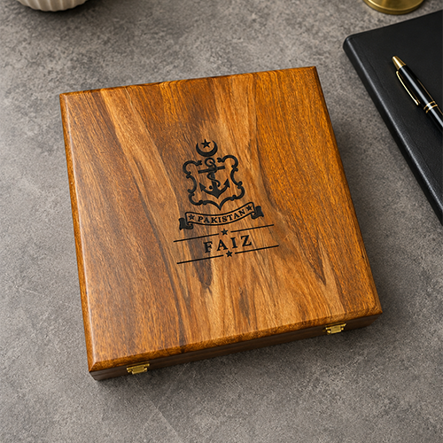 Customized Name or Logo Wooden Watch box