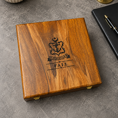 Customized Name or Logo Wooden Watch box