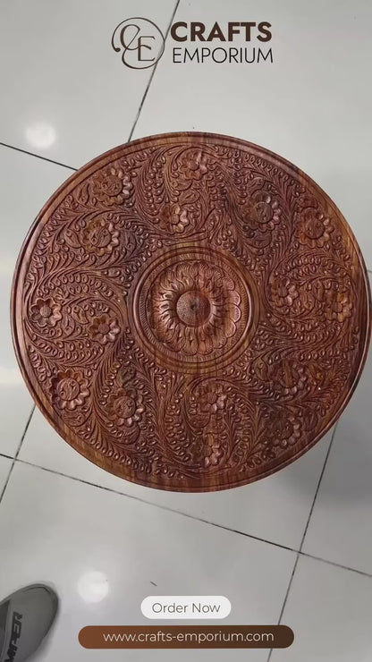 Coffee Table – Carving