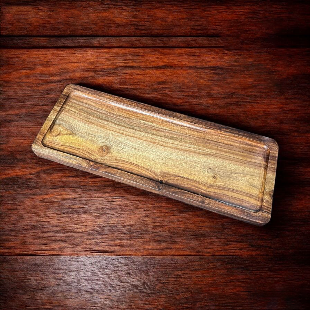 Wooden Platter - 6 x 14 Rectangle