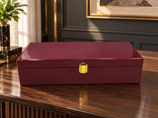 5 Watches – Wine Red